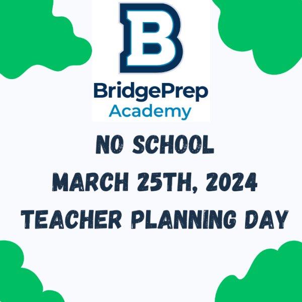 No School Teacher Planning Day